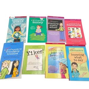American Girl Smart Girl Guide Book Lot 8 Friendship Manners Money Middle School